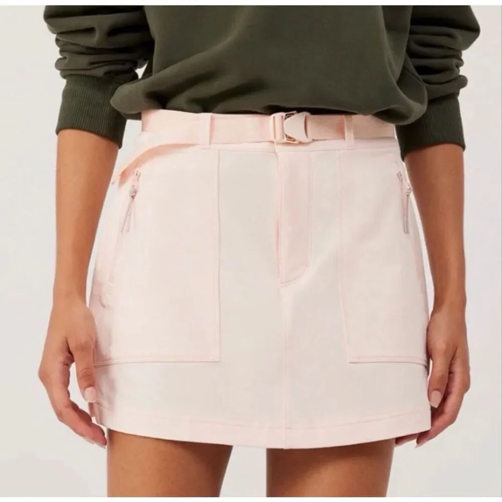 Outdoor Voices Rectrek Skirt With Belt Size S